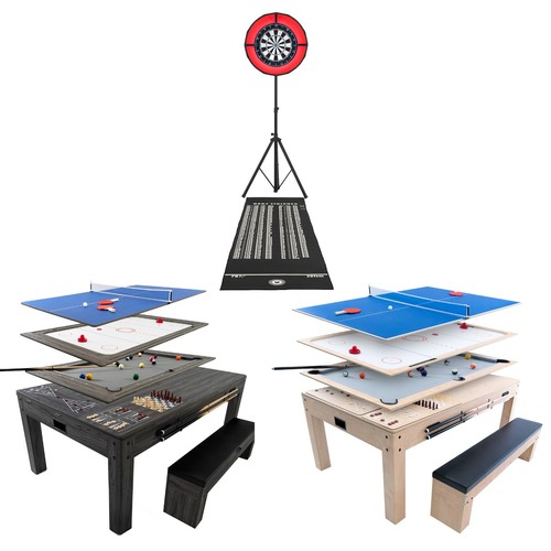 Multi games dining table - multi,