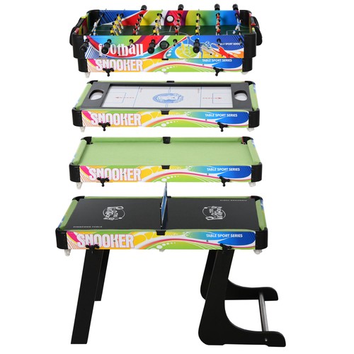 Homcom games table - 4-in-1,