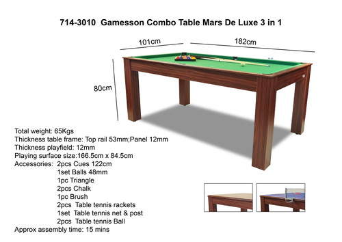 Gamesson mars luxe - luxe, 1