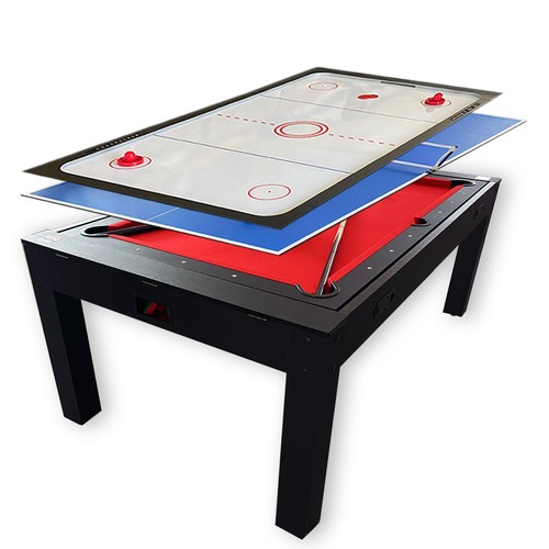 Multigames pool table - multigames, red