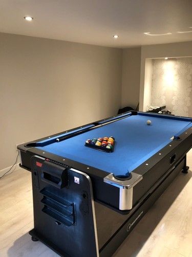 7ft pool table tennis - table,